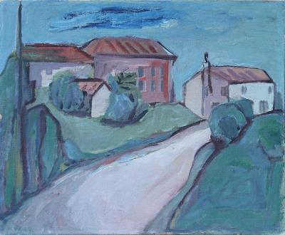 Village road, 1934 by Kurt Weber - Auction record, sale price, and art valuation. Compare with similar artists and explore comparable artworks.