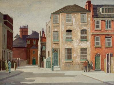 Glebe Place from Upper Cheyne Row, Chelsea