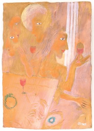 Women with Wine by Petra Oreskova - Auction record, sale price, and art valuation. Compare with similar artists and explore comparable artworks.