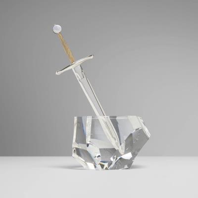 Excalibur paperweight and letter opener
