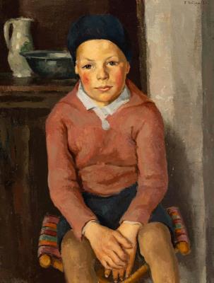 Portrait of a Boy by Fanny Brugger - Auction record, sale price, and art valuation. Compare with similar artists and explore comparable artworks.
