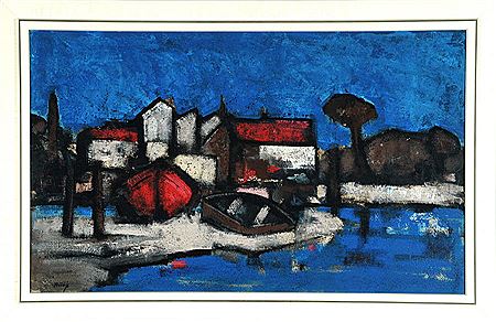 "Hafenstadt mit Booten" by Maximilian Ruess - Auction record, sale price, and art valuation. Compare with similar artists and explore comparable artworks.