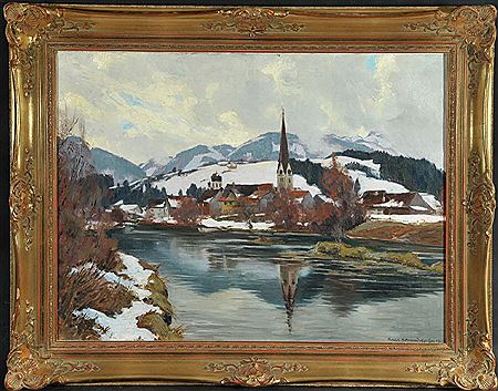 "Fischen an der Iller im Allgäu"