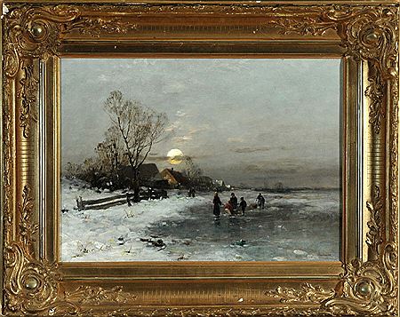 "Dorf in weiter Winterlandschaft mit Personen auf dem Eis" by Anton Windmaier - Auction record, sale price, and art valuation. Compare with similar artists and explore comparable artworks.