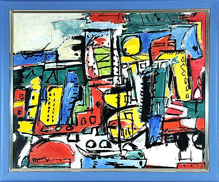 Sample artwork by Hans Peter Agner (1933 - 1989), known for painting - View similar artists and auction records