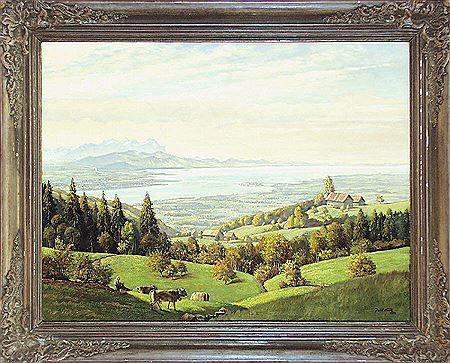 Der Bodensee - gesehen ab Lutzenreute