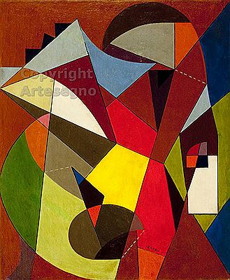 Sample artwork by Augusto Garau (1923 - 2010), known for abstract art - View similar artists and auction records