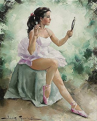 Sample artwork by Igor Talwinski (1907 - 1983), known for young female nude figure, portrait and still-life  painting - View similar artists and auction records