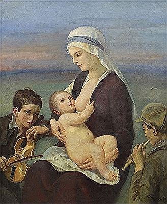 Sample artwork by Joseph Unierzynski (1863 - 1947), known for painting - View similar artists and auction records