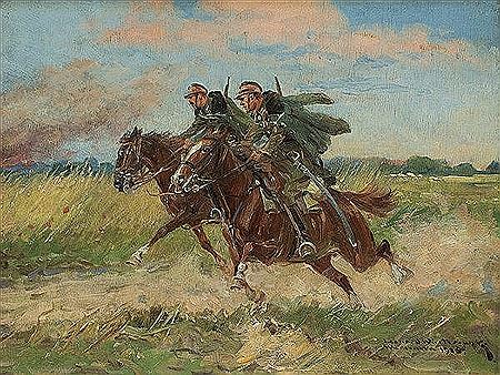 GALLOPING UHLANS, 1925