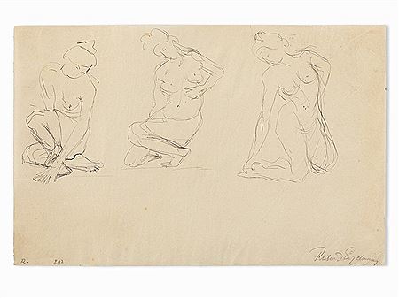 Female Nude by Richard Engelmann - Auction record, sale price, and art valuation. Compare with similar artists and explore comparable artworks.