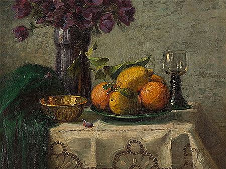 Still Life with Tropical Fruits