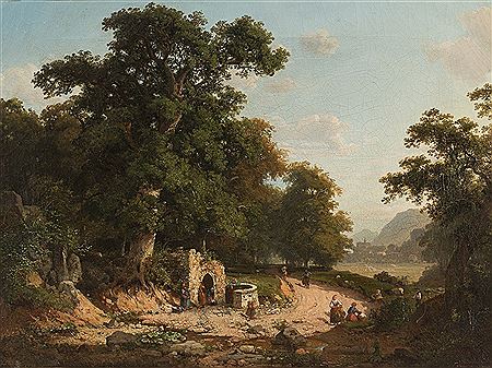 Landscape with figures
