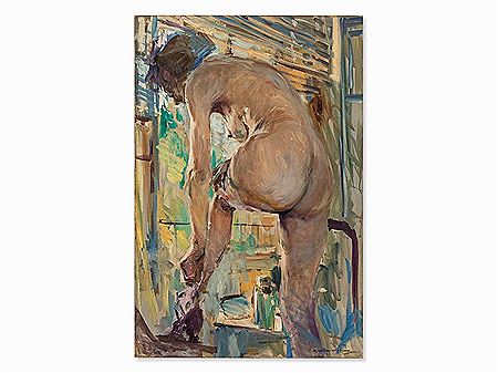 Sample artwork by Youri Balikov (1924 - 2003), known for landscape painting - View similar artists and auction records