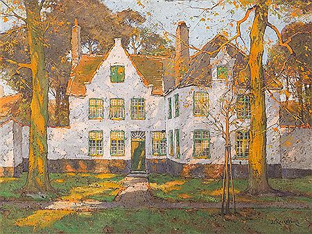 Au Bréguinage de Bruges by Louis Reckelbus - Auction record, sale price, and art valuation. Compare with similar artists and explore comparable artworks.