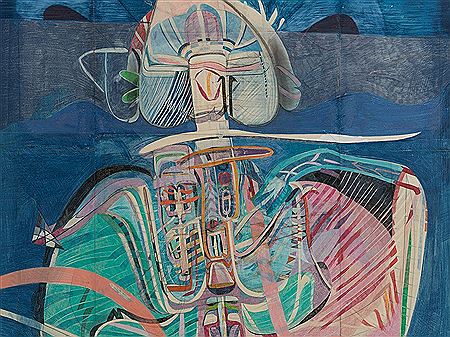 Sample artwork by Beppe Devalle (Born 1940), known for painting - View similar artists and auction records
