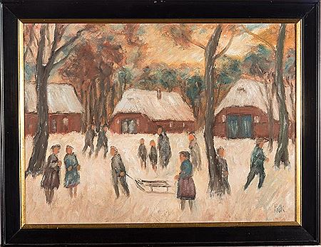 Wintervergnügen in Worpswede