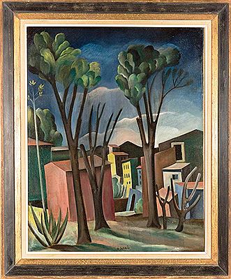 Sample artwork by Wilhelm Schmid (1892 - 1971), known for expressionist artwork, drawings - View similar artists and auction records