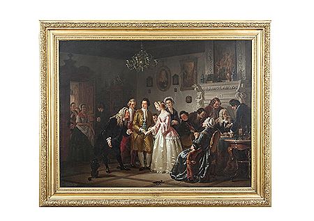 The Proposal by Johann Wilhelm Rudolf Geyer - Auction record, sale price, and art valuation. Compare with similar artists and explore comparable artworks.