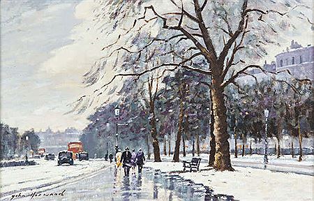 London, the Embankment and Hyde Park in Winter (1976) (pair) by John Horwood - Auction record, sale price, and art valuation. Compare with similar artists and explore comparable artworks.