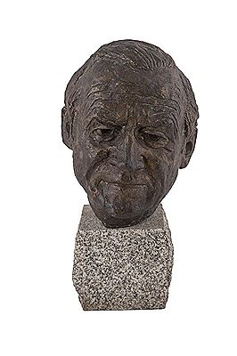 Portrait Bust of Actor Cyril Cusack