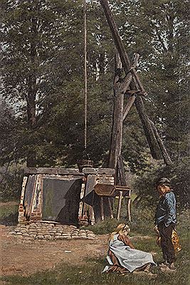 An Old Flemish Draw-Well, Merxem(1883)