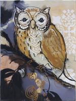 Hibou métalique