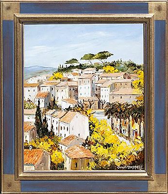 Bormes les Mimosas. by Gerard Deymonaz - Auction record, sale price, and art valuation. Compare with similar artists and explore comparable artworks.