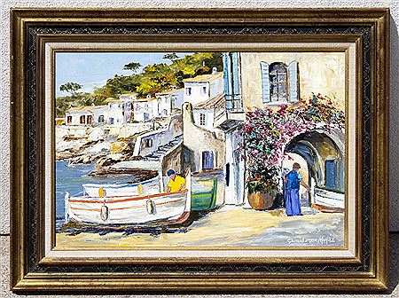 Boats by the sea