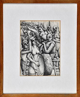 "THE CROWNING OF CLEO (PEOPLE OF THE CARNIVAL)"