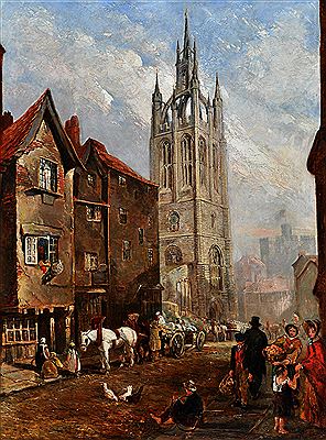 St. Nicholas' Church and The Cloth Market, Newcastle