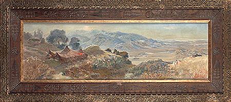 Sample artwork by Maxime Noire (1861 - 1927), known for orientalist paintings, official painter of the navy and the colonies - View similar artists and auction records
