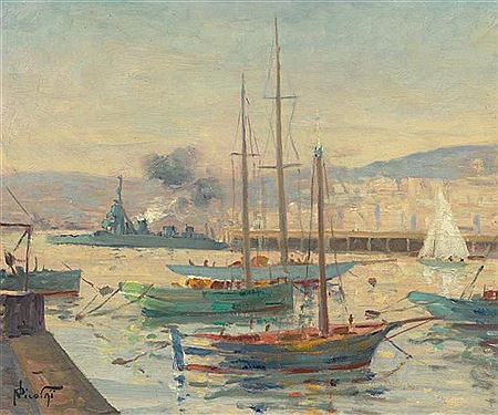 Le port d'Alger