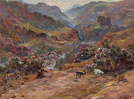 La vallée de l'oued Kébir-Blida, 1919
