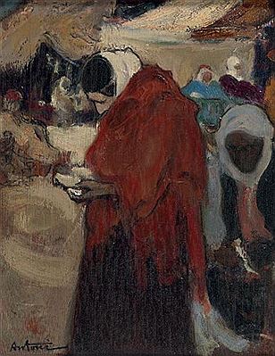 Juive sur le marché à Alger