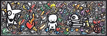 Sample artwork by Jake (Born 1967), known for painting - View similar artists and auction records