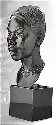 Tête de femme africaine au collier by Santiago Rodriguez Bonome - Auction record, sale price, and art valuation. Compare with similar artists and explore comparable artworks.