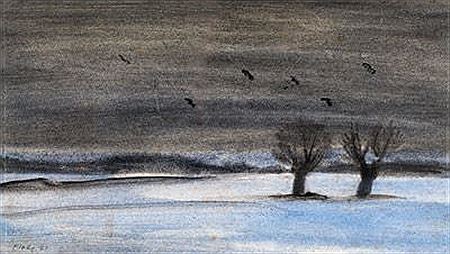 Winter bei Wolgast, 1960