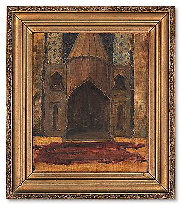 "View from Topkap? Palace Interior"