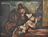 "In der Garderobe" Pierrot und 2 Akte im Hintergrund by Hans Schroers - Auction record, sale price, and art valuation. Compare with similar artists and explore comparable artworks.