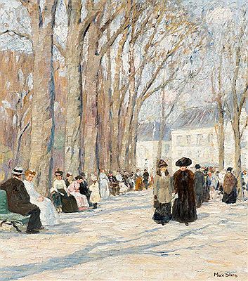 "Vorfrühling im Münchner Hofgarten (early spring at the Hofgarten in Munich)"
