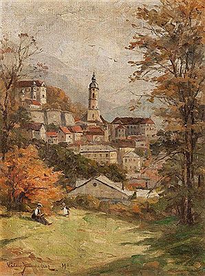 Blick auf die Stiftskirche in Baden-Baden