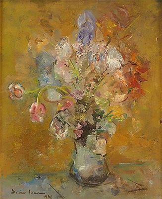 Vase with Flowers by Sorin Ionescu - Auction record, sale price, and art valuation. Compare with similar artists and explore comparable artworks.