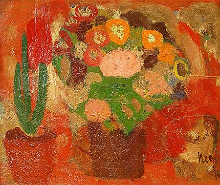 Pots with Flowers by Ion Popescu Negreni - Auction record, sale price, and art valuation. Compare with similar artists and explore comparable artworks.