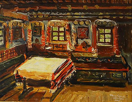 Sample artwork by Elena Petraglu (1903 - 1977), known for painting - View similar artists and auction records