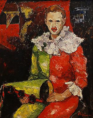 Arlechin by George Stefanescu - Auction record, sale price, and art valuation. Compare with similar artists and explore comparable artworks.