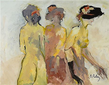 Sample artwork by Bogdan Pietris (1945 - 2006), known for painting - View similar artists and auction records