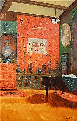 "Aristocratic Interior"