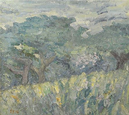 "Trees in Blossom"