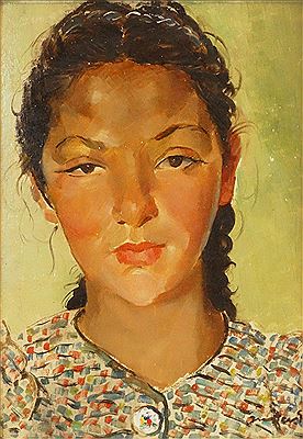 Sample artwork by Gheorghe Juster (1902 - 1968), known for painting - View similar artists and auction records